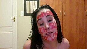 I discipline myself through slapping gagging and verbal expressions for self punishment