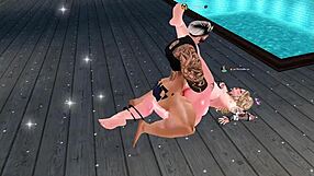 imvu prostitute shows off her bitchy side