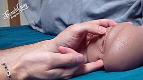 French Guy Subtly Sticks Tongue In Your Ass With Clamps On Pussy And Insults