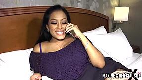 Who knew Maxine X would gag so much on Lord Dorm Black's massive dick while getting wild in the dorm.