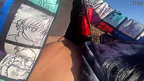 petite ebony says let's do quick doggystyle fuck in car before class starts