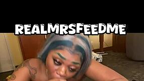 Guarra del gueto chupando verga en videos