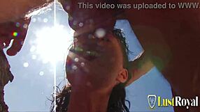 Redhead Chick In Stockings From Comic Con Gets Fingered And Fucked Hardcore With Pussy Licking In Cosplay.