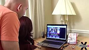 Lesbian Dildo Fucking Action With Hot Janessa Jordan