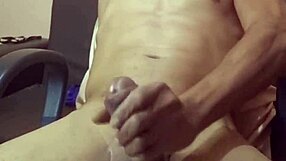 I'm the black bodybuilder stripping solo with clothes ripped in homemade fun. 💪🖤