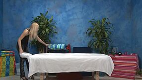 Masseuse Enjoys One-eyed Monster Insertion