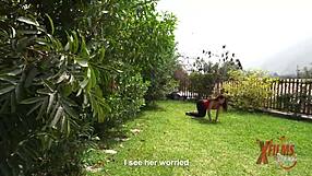 I can't believe this unknown Latina chica got lost and ended up getting fucked hard in a quickie.