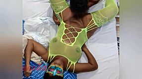 I Feel So Thrilled As The Latina Prostitute Cums Hard In My Mouth During Our Intense Homemade Session