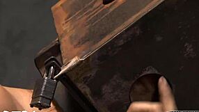 why does this bound serf deserve such a hard caning before doggystyle fucking?