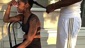 Let me grab those glasses while I pound your wet squirting pussy hard!