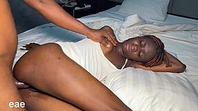 Nasty Girl I Met In School Bends Over For Big Black Cock Doggystyle And Missionary Riding!