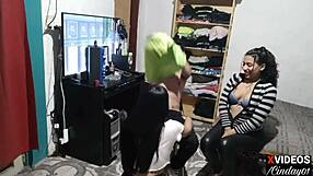 Amateur Argentinian Latinas Cinday01 and Serenamorenax Give Deluxeshura0 Intense Oral Creampie Action