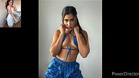Persian Beauty Parmida Shah Delivers Seductive Arab-Style Jerk Off Instructions with Pierced Assets