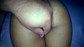 Amateur Mexican Couple Plays With Her Big Delicious Ass And Tight Pussy While She's Submissive In Homemade Scene