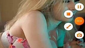 I feel so aroused showing off my boobs and slutty body on webcam