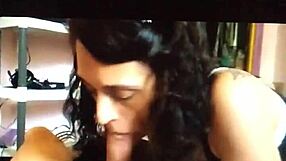 oh man nicole marshall gives the sloppiest blowjob ever sucking that cock till cum 😈🍆