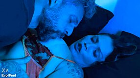 Milf Practices Pussy Licking And Foot Fetish Moves With Wet Cunilingus For Her Upcoming Sexy Date