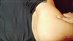 Whoa, this hot slutty college girl takes a big black cock to stretch her tight hairy pussy quick