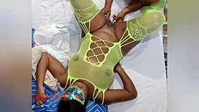 I Feel So Thrilled As The Latina Prostitute Cums Hard In My Mouth During Our Intense Homemade Session