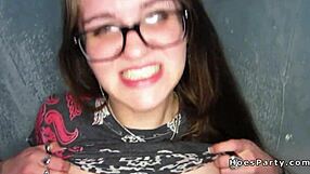 dude's capturing these hot babes banging hard at the wild party 😈