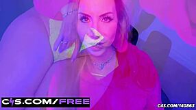 Brunette Jesse Toys Big Ass While Teasing Gooning Boys In Femdom Jerkoff Instructions