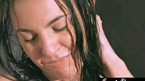 Classy Inked Teen Babe Gets Interracial Shower Fuck in Erotic Fantasy Till Cumshot on Ass