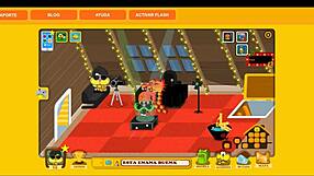 hey, this curvy argentinian jumps around with energy in a fun homemade clip