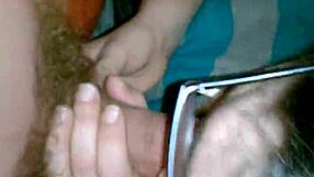 amateur couple captured a casual homemade moment in their private video recording