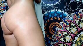 Horny Latina teen dives into intense anal webcam action