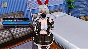 Harem Hotel episode 95 features game scenarios in a hotel setting