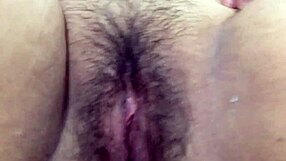 After getting off work, the asian babe relaxed by masturbating her tight pussy until moaning loudly