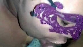 Puta Leiteira BBW Latina Gives Deepthroat Blowjob and Swallows Cum in Mouth!