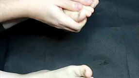Gentle Foot Massage Leads To Oiled Legs And Homemade Femdom Fetish Play With Teasing Touches