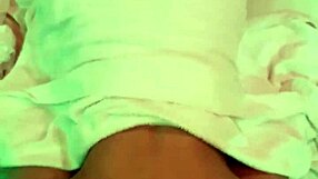 Amateur Ebony Transsexual Hints at Shaved Ass Ready for Hardcore Anal Pounding and Cum