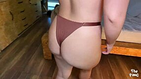 sharing my bathroom with my stepmother in this amateur video.