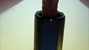 Amateurs Naked in Homemade Huge Cumshot with POV Solo