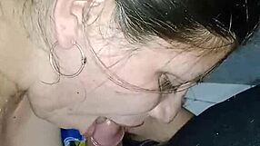 Detailed oral sex performance by my sexy woman in intimate setting