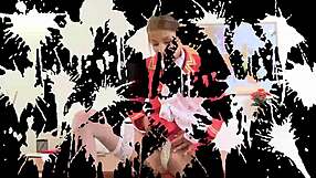 Burnett Talia gets her stockings wet while relaxing solo