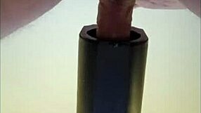 Amateurs Naked in Homemade Huge Cumshot with POV Solo