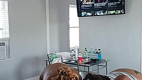 Raw twitter baddies DrippinVelvet and Princess Hayze give GakTrizzy head after orgy