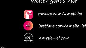 Cei German Milf Amelie Lei Instructs To Taste Your Sperm In Blonde Fetish Trailer