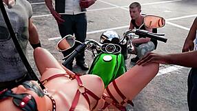 Redhead with Big Tits Gives Blowjob and Uses Toys in Hotel Pussy Game