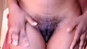 This African chick with a big ass had her pussy fucked hard in the scene