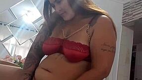 Dancing with huge big ass moves during TikTok live stream session