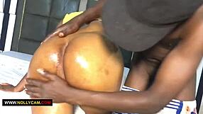 don't you think she has the perfect ebony body with wet pussy like milk?