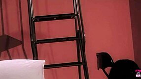 Naughty Brunette In Lingerie And Heels Gets Oiled Up For Cowgirl Riding And Doggystyle Fucking