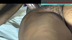 hey students, are you ready for this wild affair with bent over ebony babe riding huge cock?