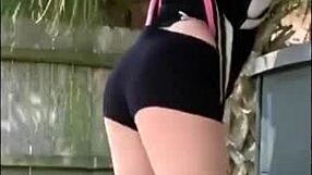 Girl super wedgie compilation 2 features various fun clips