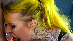 you think this british blonde babe can handle that big black cock for a deep throatpie? - alexxa vice