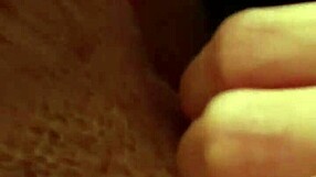 Cumming on her face on her knees with pierced nipples